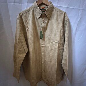 Timberland long sleeve LARGE plaid shirt NWT